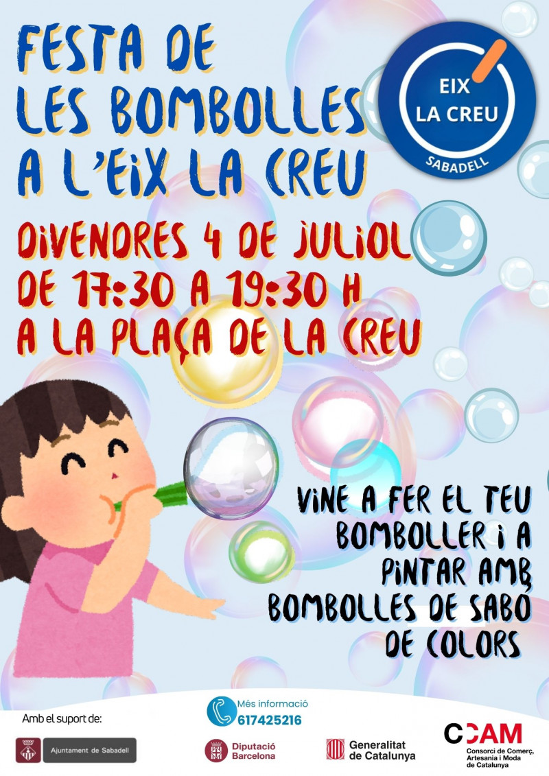fiesta de las burbujas